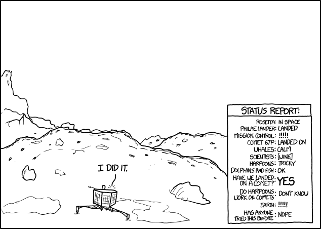 xkcd by Randall Munroe (CC BY-NC 2.5)